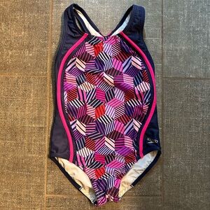 Speedo Girls Swimsuit Size 10